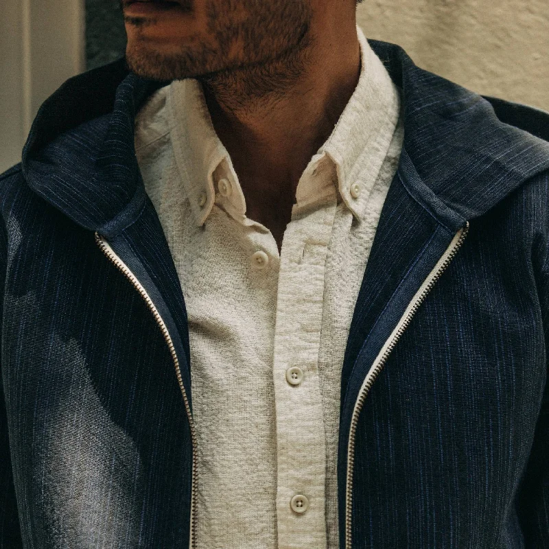 The Riptide Jacket in Indigo Slub