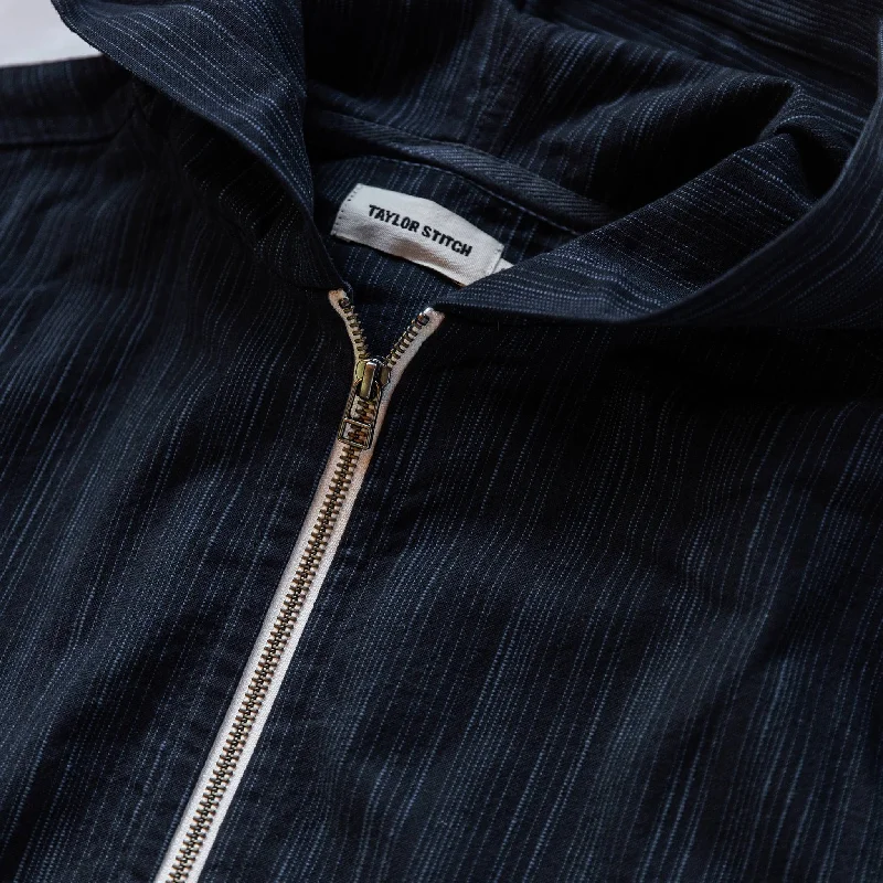 The Riptide Jacket in Indigo Slub