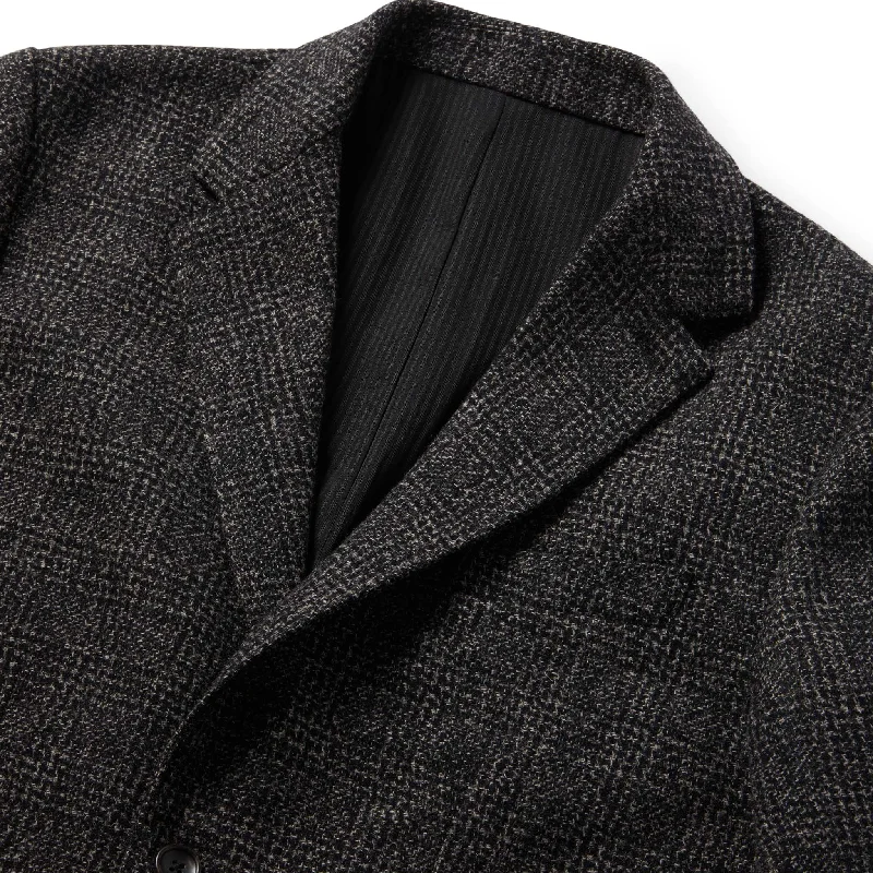 The Sheffield Sportcoat in Coal Slub Check