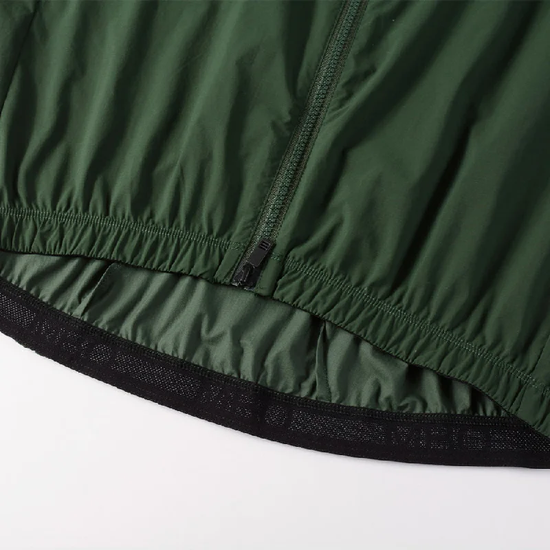 Men's  Premium Lightweight Wind Jacket W340- Hunter Green