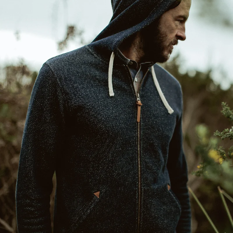 The Après Hoodie in Navy