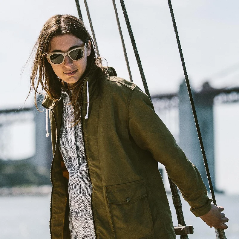 The Lighthouse Jacket in Olive