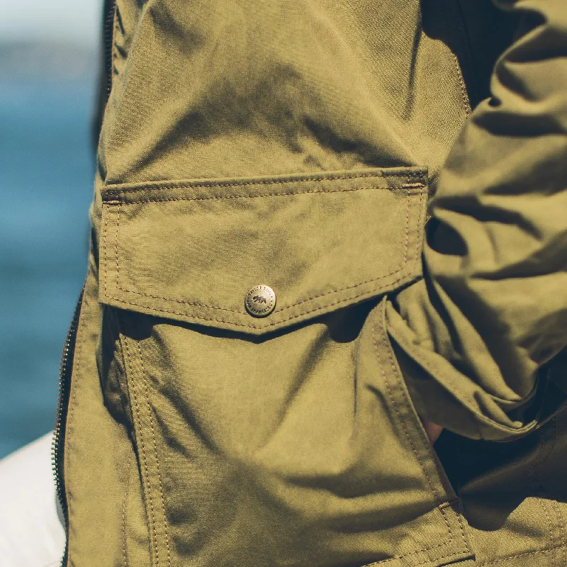 The Lighthouse Jacket in Olive