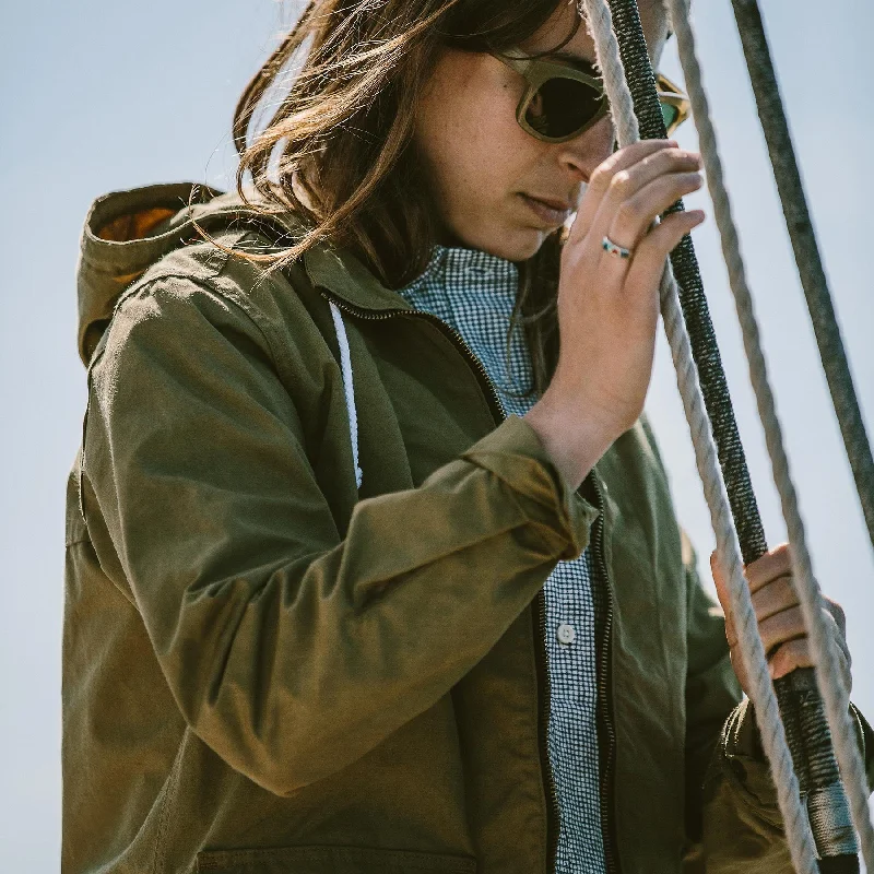 The Lighthouse Jacket in Olive