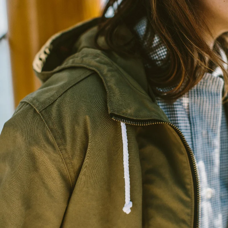 The Lighthouse Jacket in Olive