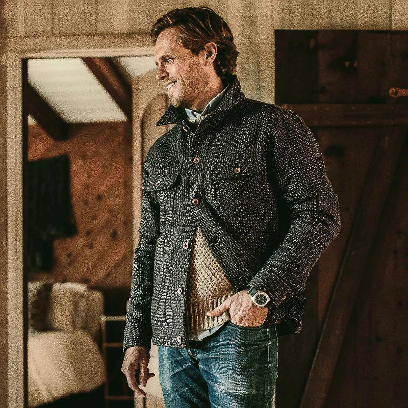 The Long Haul Jacket in Wool Beach Cloth