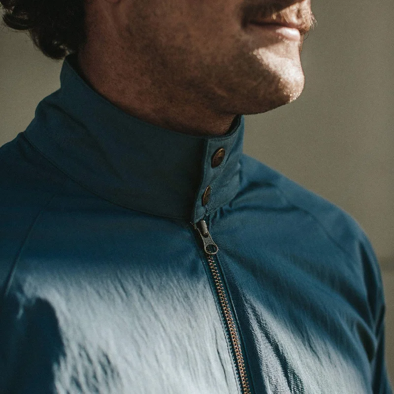 The Montara Jacket in Vintage Blue