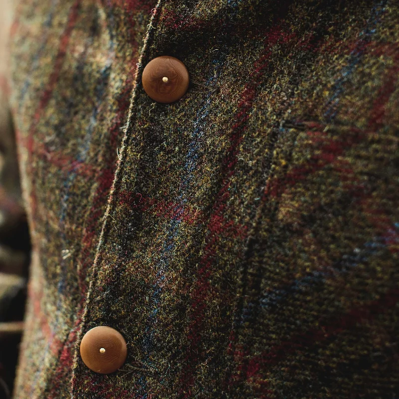 The Ojai Jacket in Harris Tweed Plaid