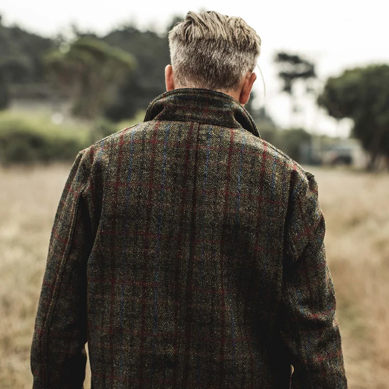 The Ojai Jacket in Harris Tweed Plaid