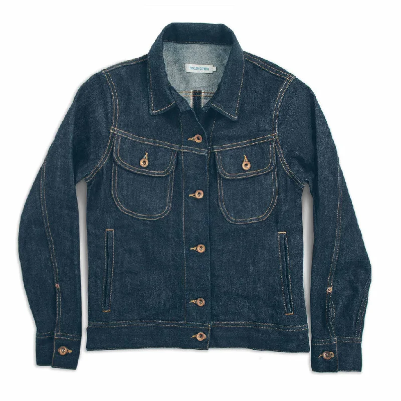 The Pacific Jacket in Cone Mills Stretch Selvage