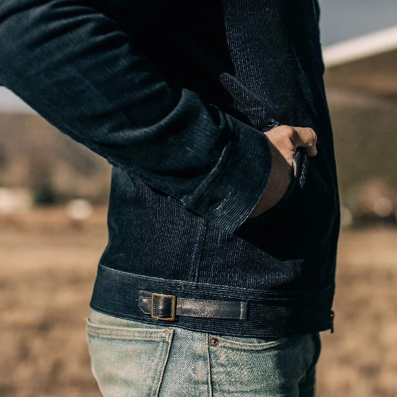 The Piston Jacket in Indigo Corduroy