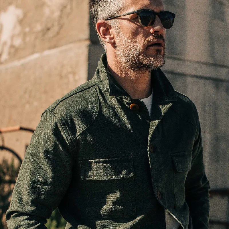 The Project Jacket in Olive Boss Duck