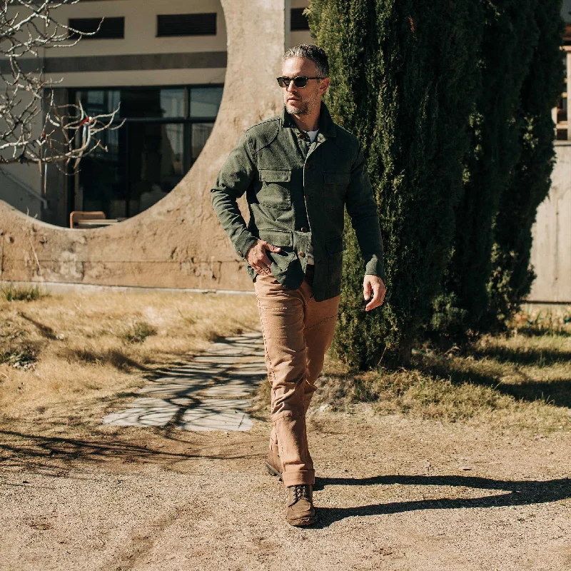 The Project Jacket in Olive Boss Duck