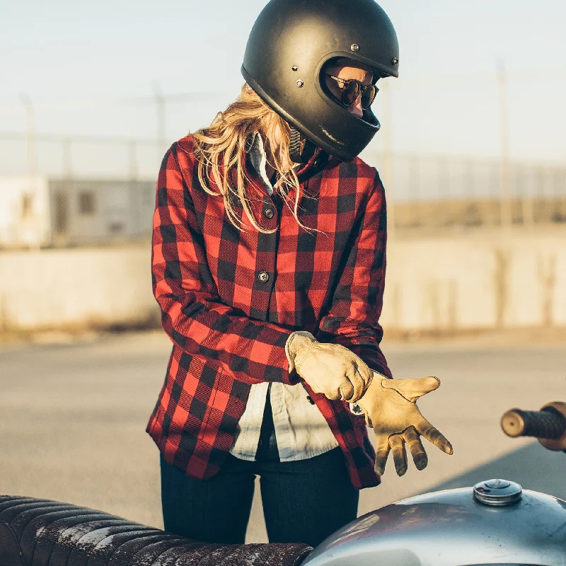 The Ryder Jacket in Red Buffalo Plaid