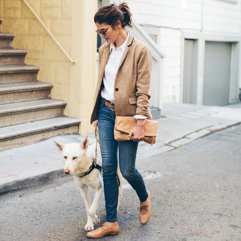 The Telegraph Blazer in Camel Italian Herringbone