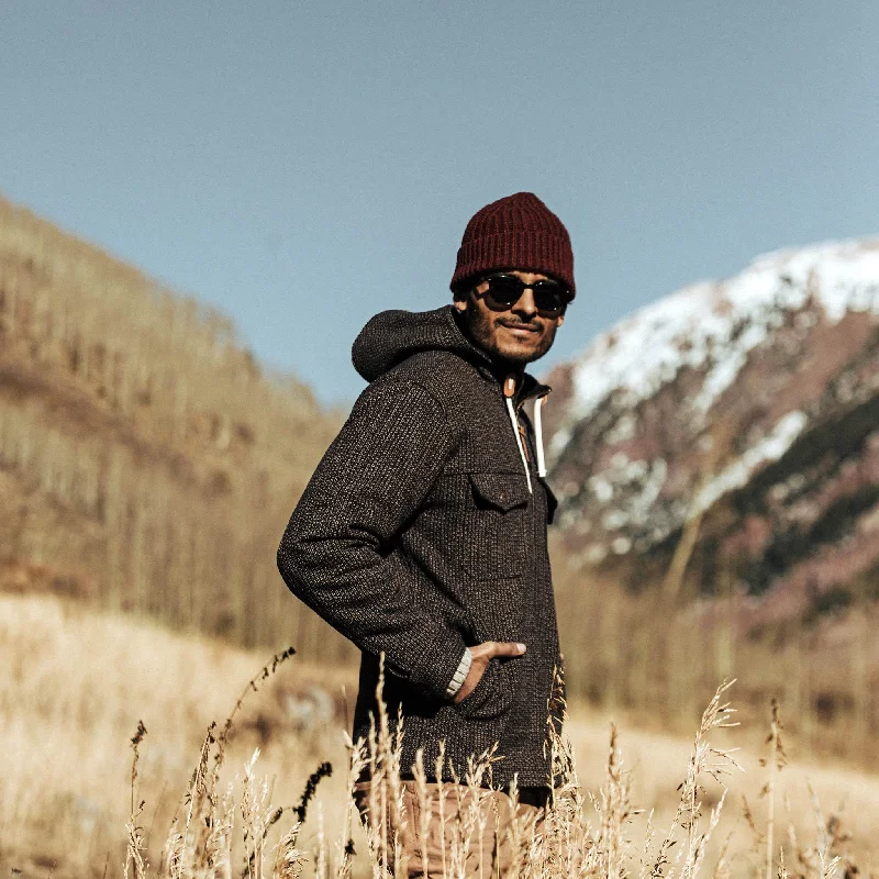 The Winslow Parka in Wool Beach Cloth