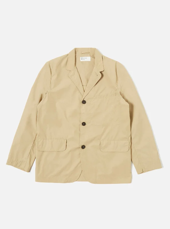 Universal Works Capitol Jacket in Sand Recycled Poly Tech