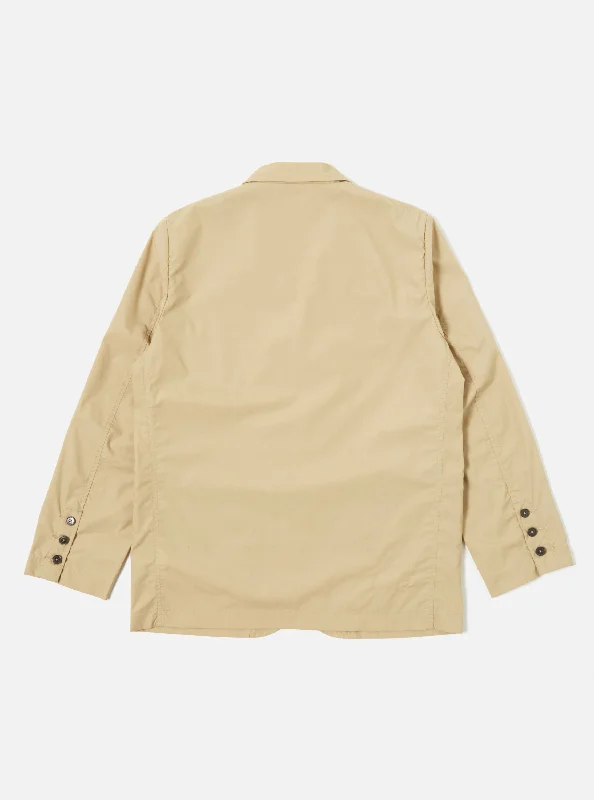 Universal Works Capitol Jacket in Sand Recycled Poly Tech