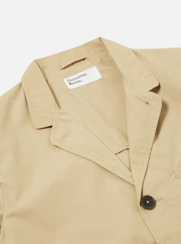 Universal Works Capitol Jacket in Sand Recycled Poly Tech