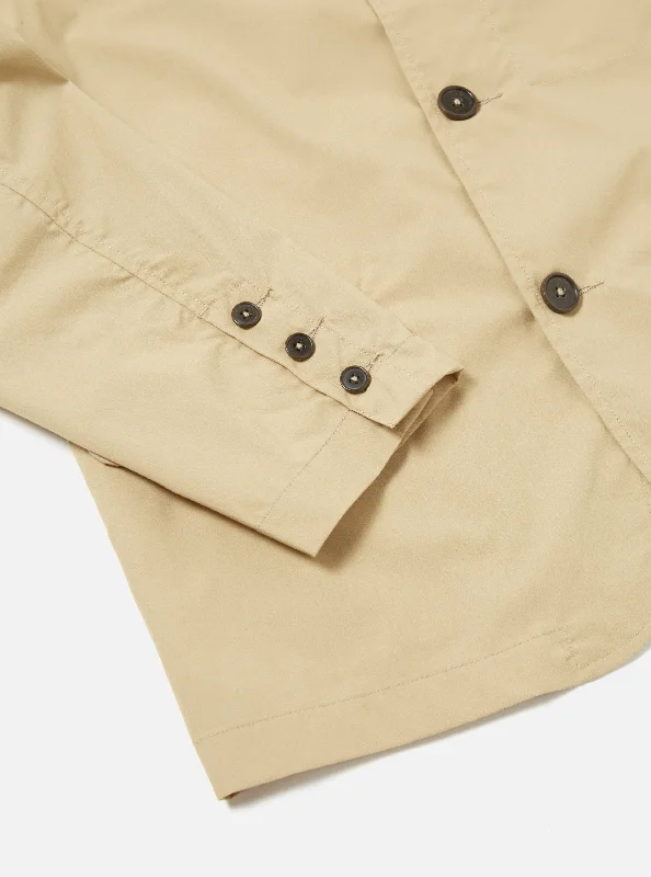 Universal Works Capitol Jacket in Sand Recycled Poly Tech