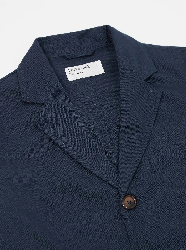 Universal Works London Jacket in Navy Twill