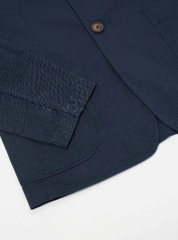 Universal Works London Jacket in Navy Twill