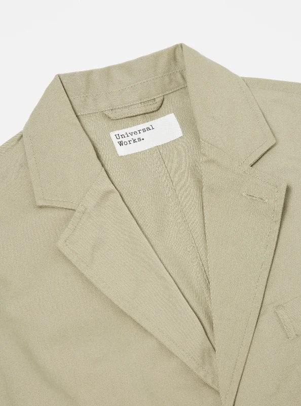 Universal Works London Jacket in Stone Twill