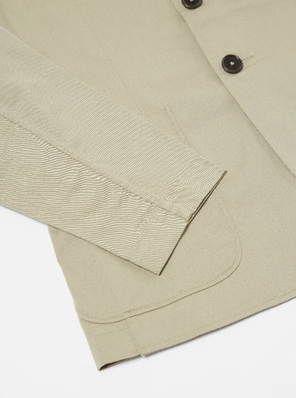 Universal Works London Jacket in Stone Twill