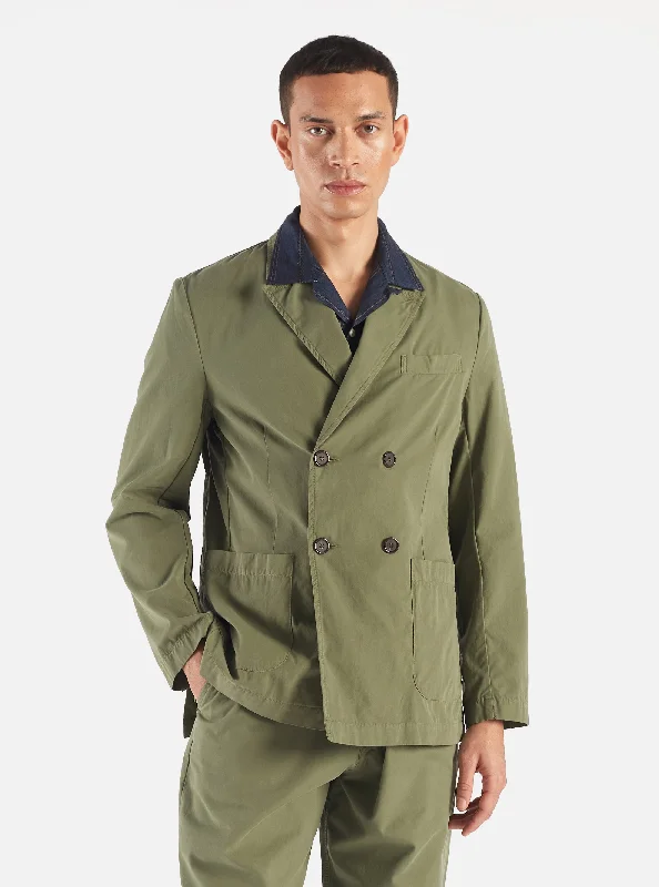 Universal Works Manor Jacket in Birch Summer Canvas