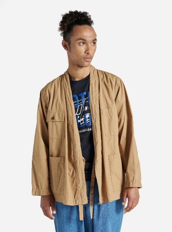 Universal Works Osaka Work Jacket in Sand Broad Cloth