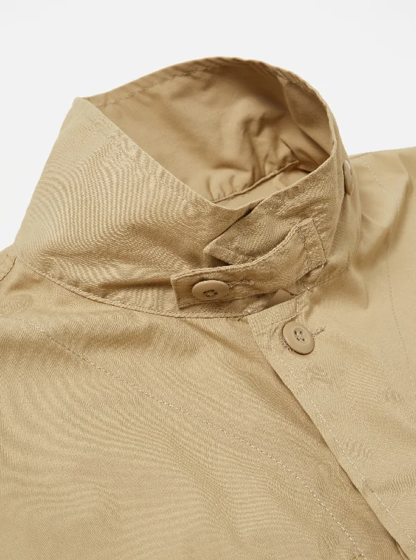 Universal Works Parachute Field Jacket in Sand Recycled Poly Tech