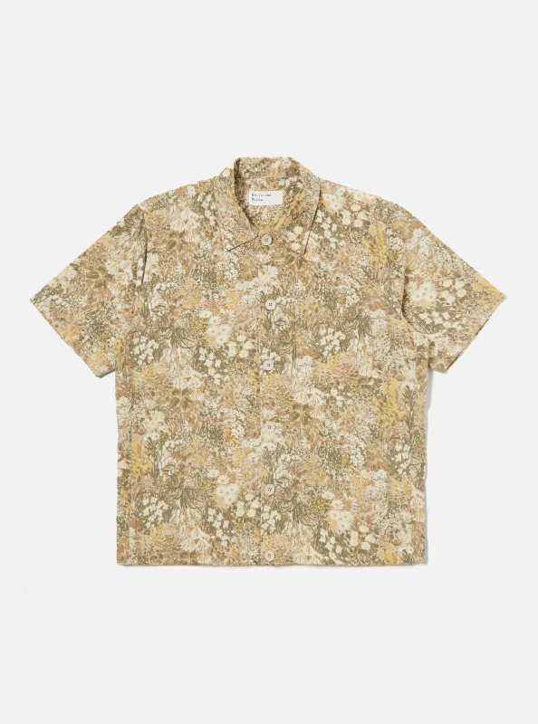 Universal Works Tech Overshirt in Sand Garden Cord