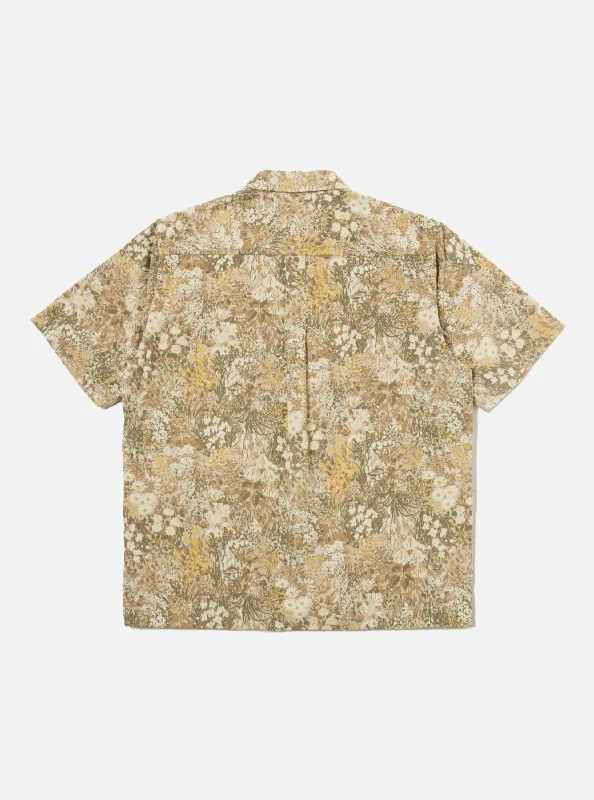 Universal Works Tech Overshirt in Sand Garden Cord