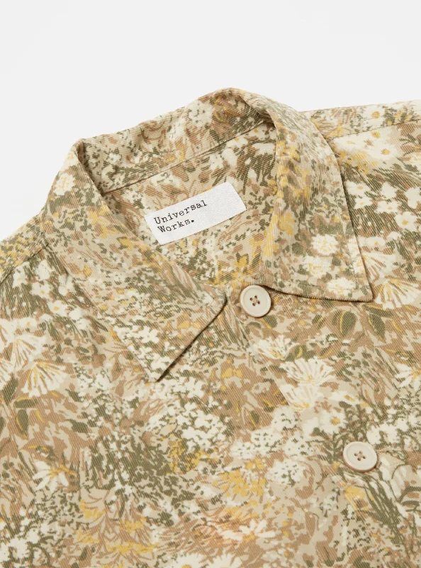 Universal Works Tech Overshirt in Sand Garden Cord