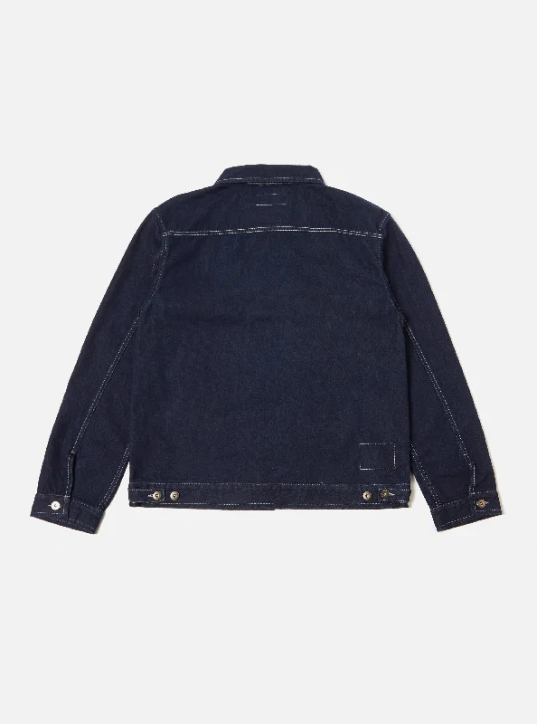 Universal Works Trucker Jacket in 11oz Indigo Denim