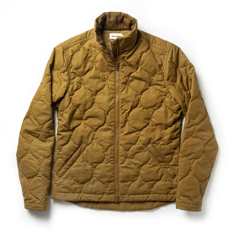 The Vertical Jacket in British Khaki Dry Wax