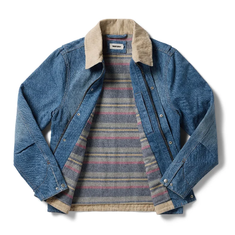 The Workhorse Jacket in Fletcher Wash Organic Selvage