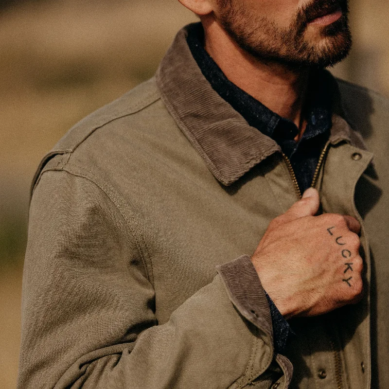 The Workhorse Jacket in Stone Boss Duck