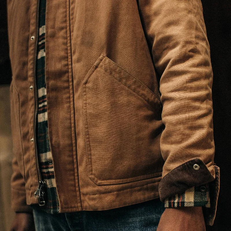 The Workhorse Jacket in Tobacco Boss Duck