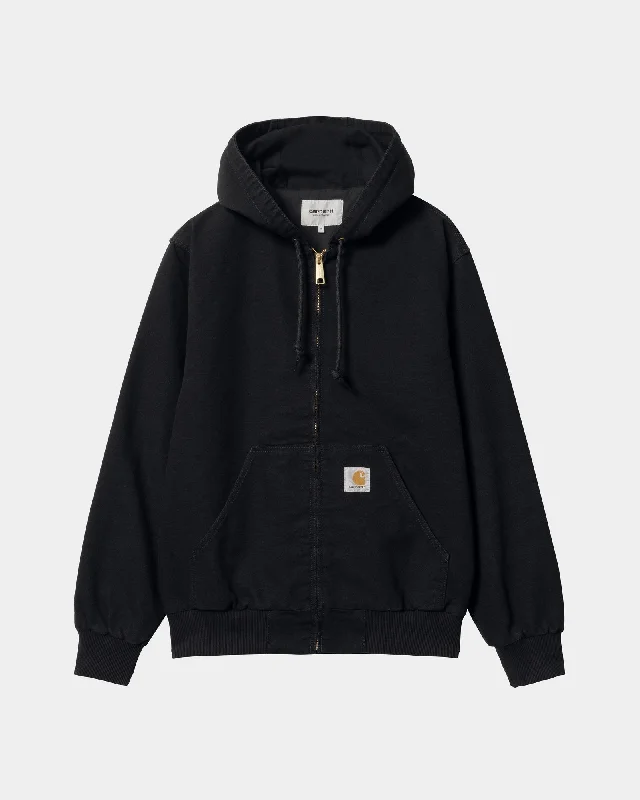 Active Jacket (Spring) | Black (aged canvas)