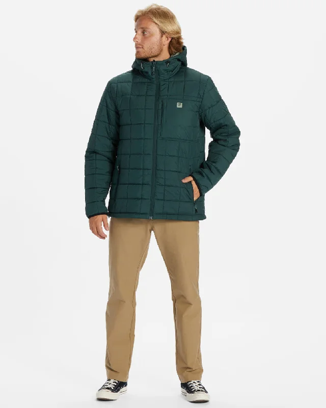 A/Div Journey Puffer Jacket - Dark Forest