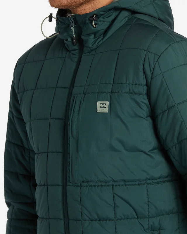 A/Div Journey Puffer Jacket - Dark Forest