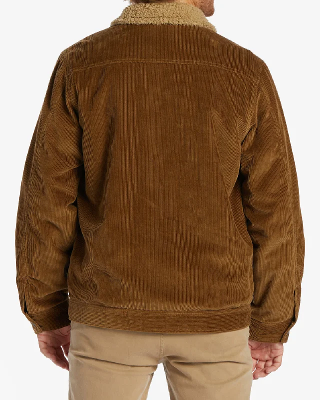 Barlow Cord Sherpa Lined Jacket - Otter