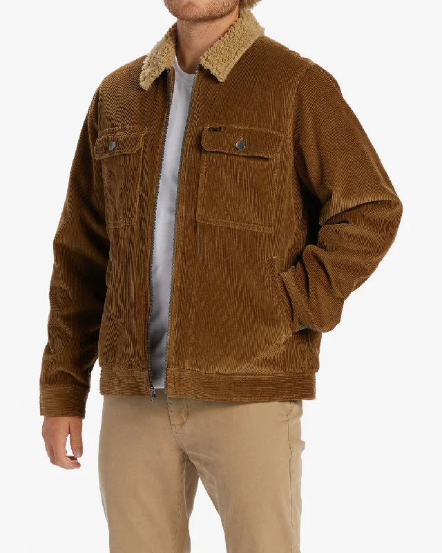 Barlow Cord Sherpa Lined Jacket - Otter