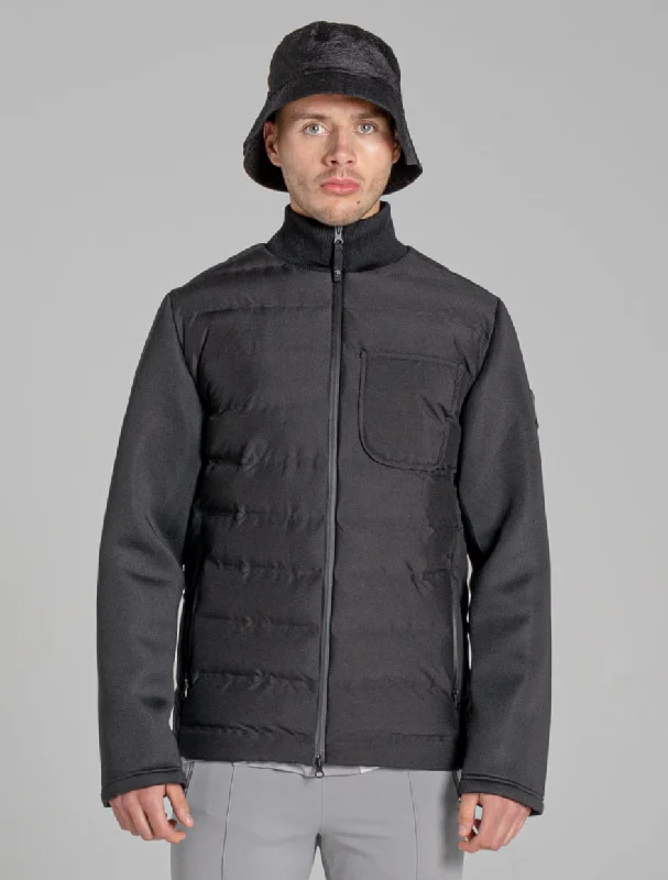 SPREE HYBRID MENS JACKET | BLACK