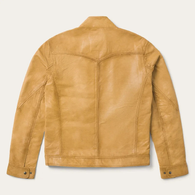 Butter Soft Distressed Leather Jacket