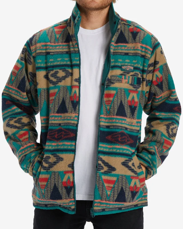 Gnaraloo Reversible Jacket - Deep Teal