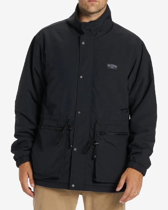 Gnaraloo Reversible Jacket - Black