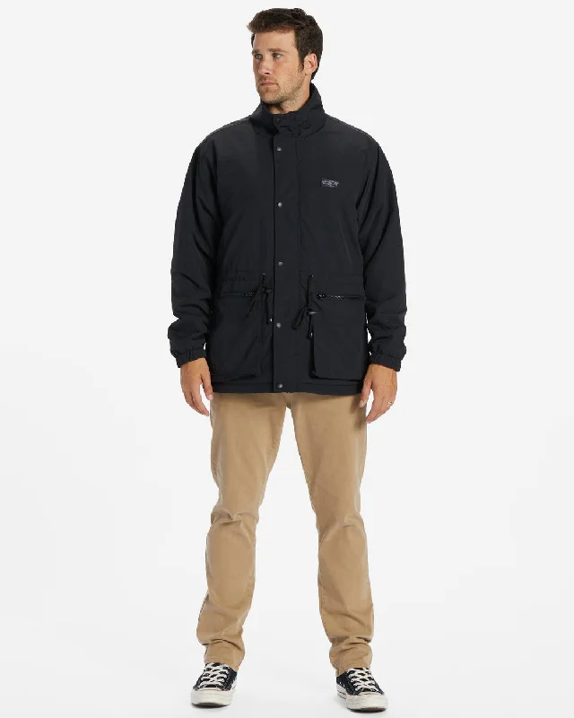 Gnaraloo Reversible Jacket - Black