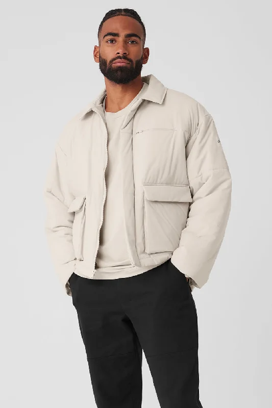 Voyage Utility Cargo Jacket - Bone